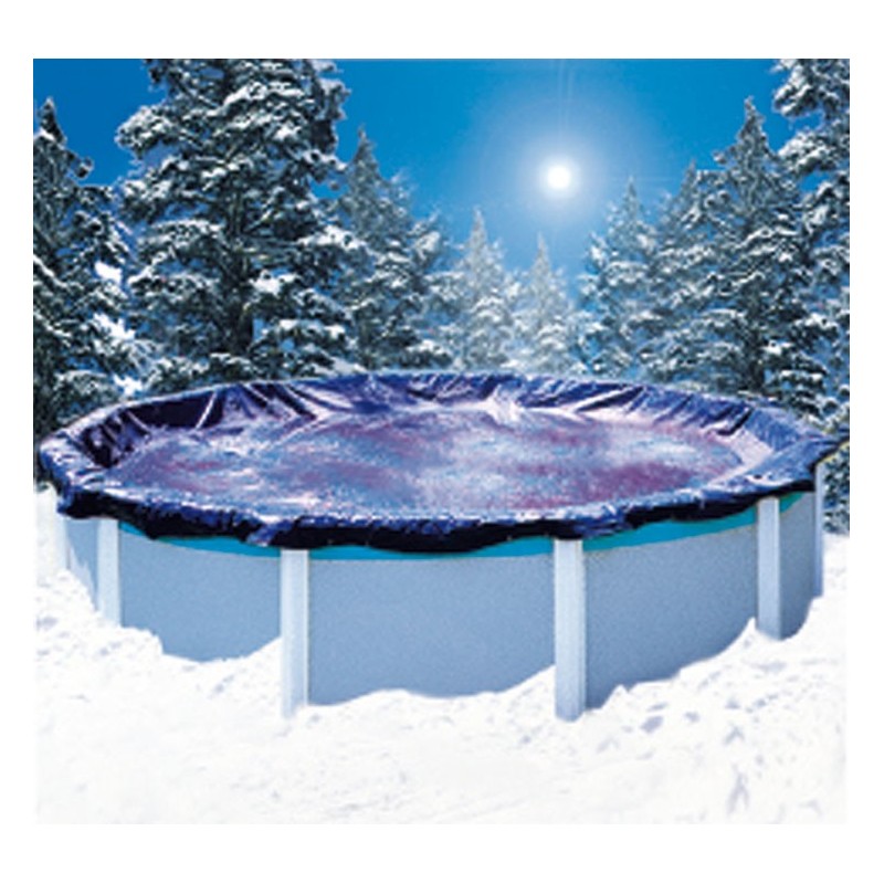 bache piscine hiver ronde