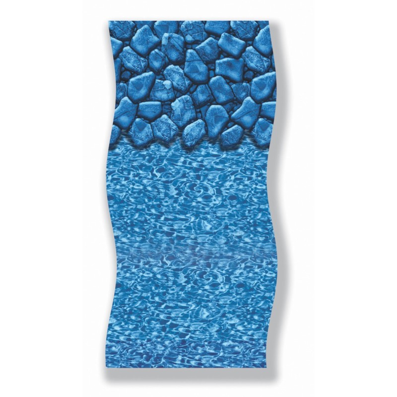 Liner Piscine Ovale Boulder Garden Leisure Liner Piscine Hors Sol