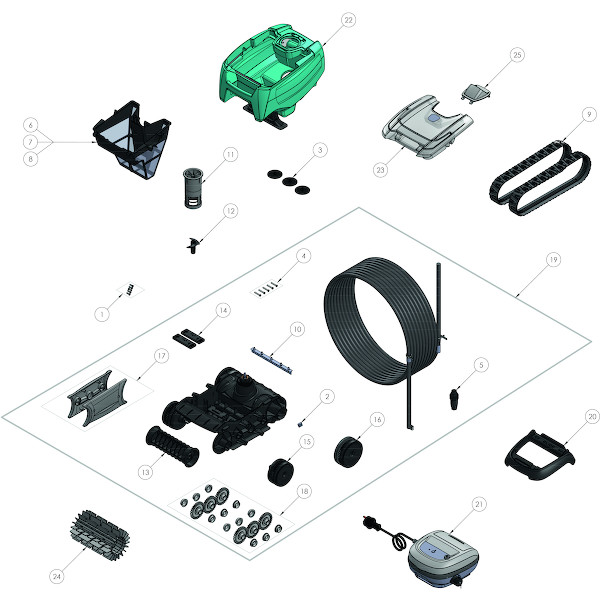 Guide flux exterieur Tornax RT2100