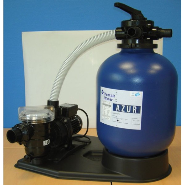 Kit Filtration à sable Azur Pentair 5m3/h