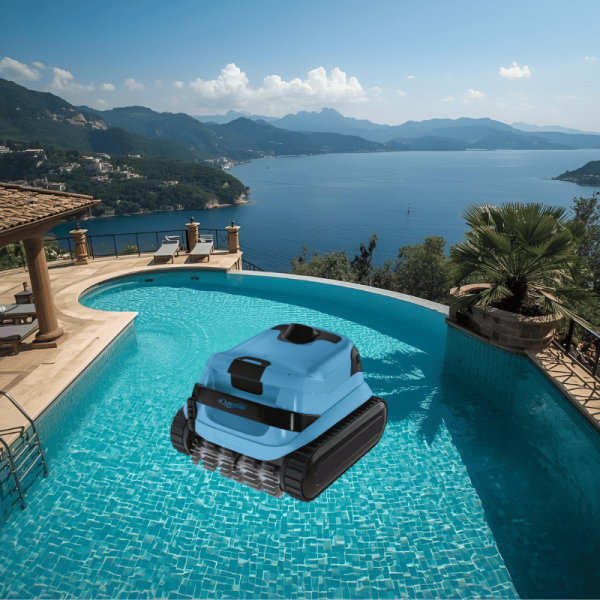 Robot piscine Zodiac AQUARELAX – Fond, parois & ligne d’eau