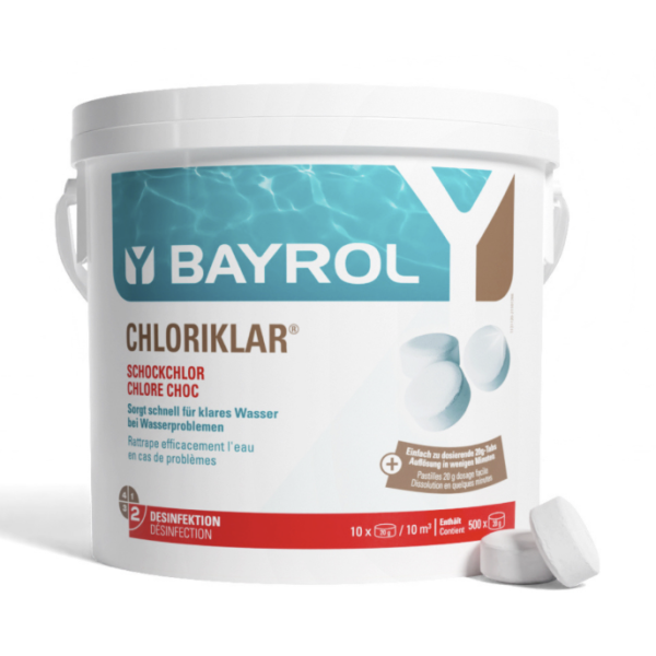 Chlore choc Chloriklar bayrol