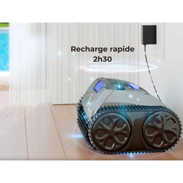 Wybot C1 Pro – Robot piscine sans fil avec application mobile