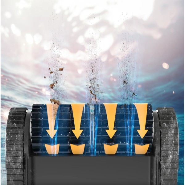 Wybot C1 Pro – Robot piscine sans fil avec application mobile