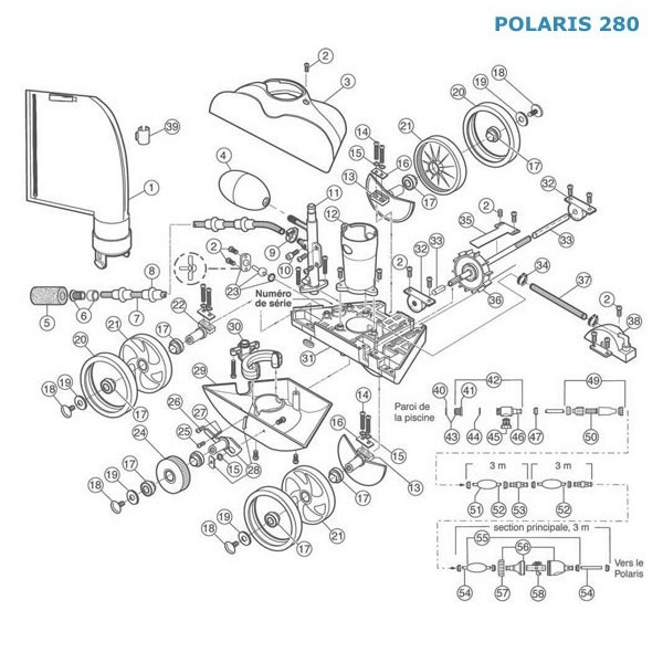 Tentacule complète Polaris 280 - B5