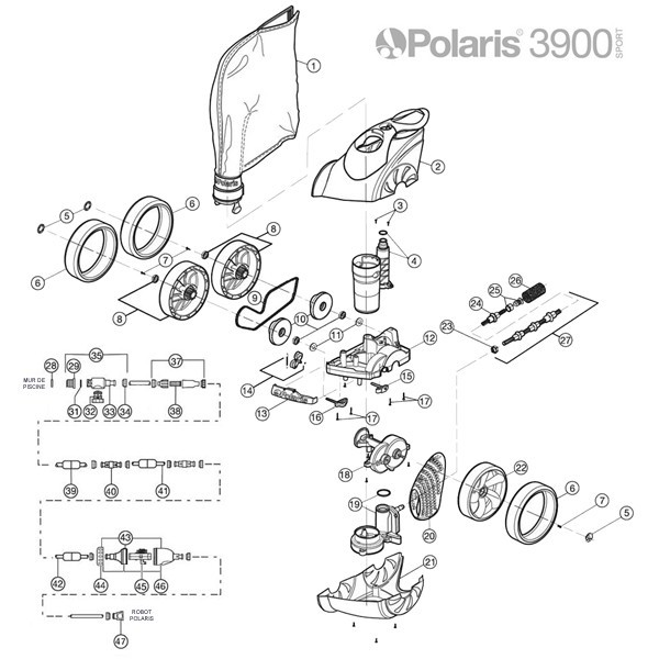 éclaté polaris3900S