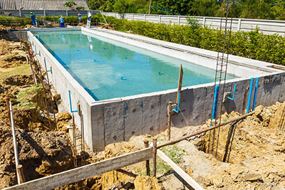 Constuction piscine