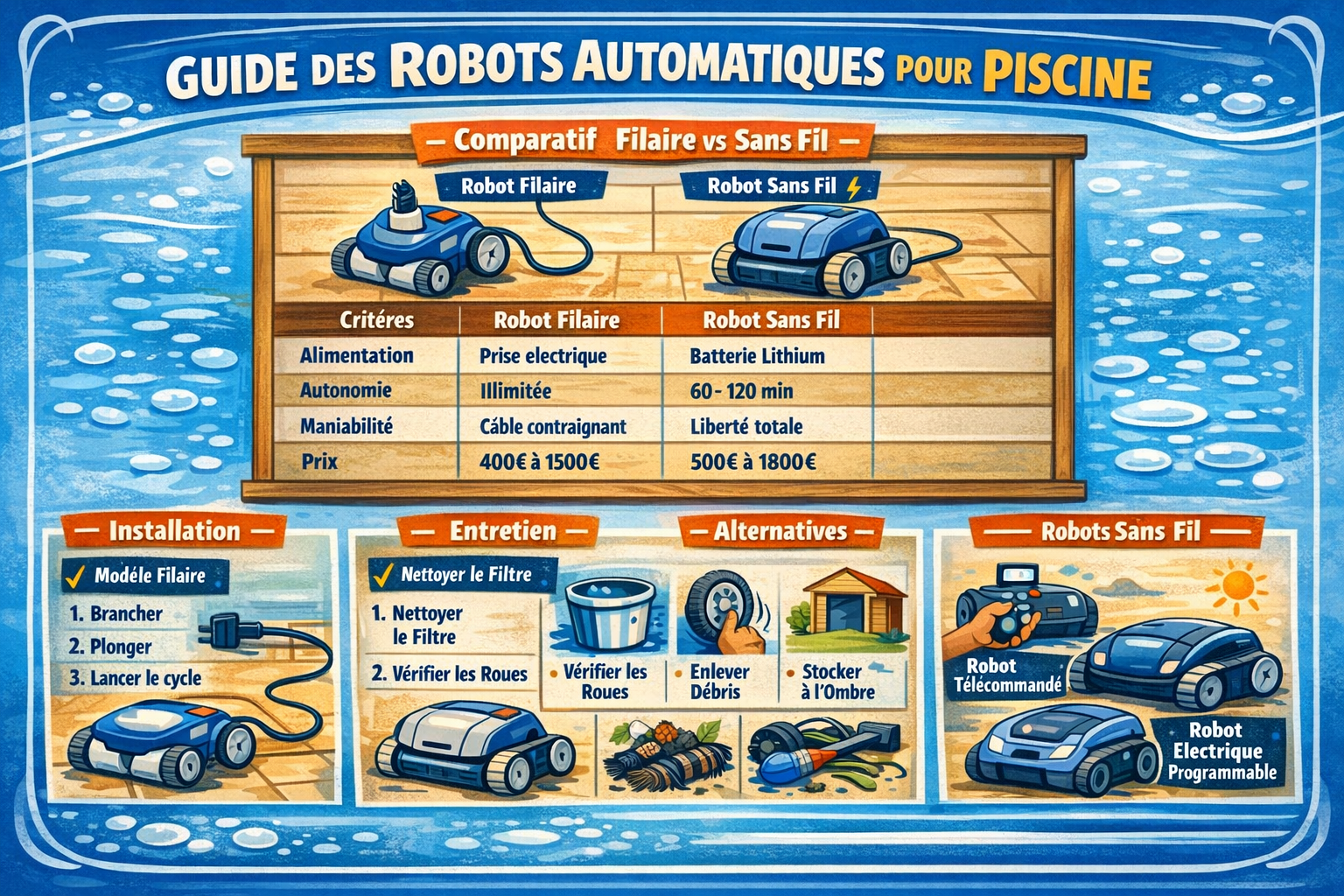 Guide du robot automatique