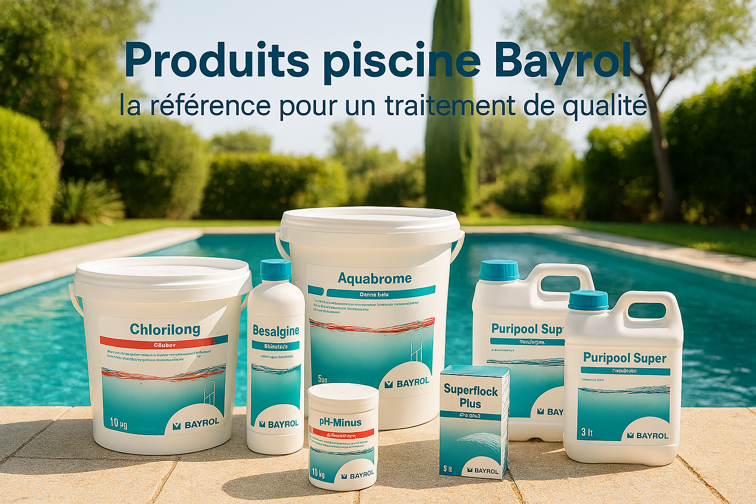 Produits piscine bayrol